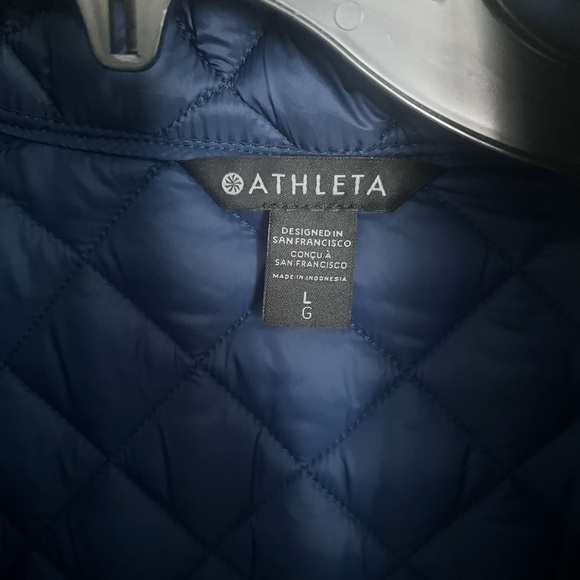 New Athleta Whisper Featherless Jacket Size Large - Picture 10 of 10